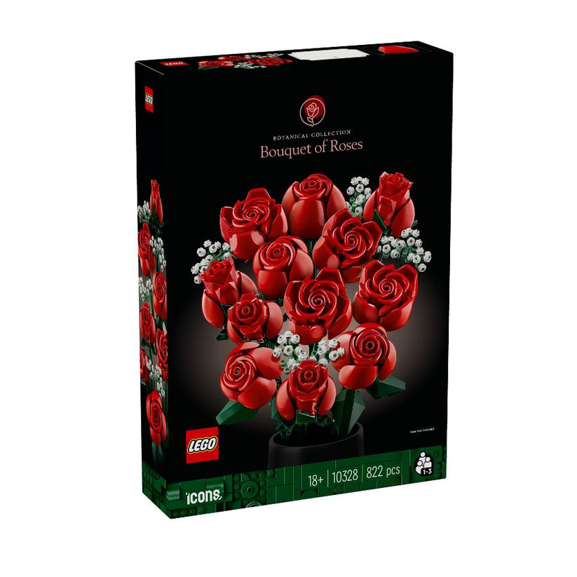Bộ Mô Hình LEGO BOTANICALS Bouquet of Roses Bó Hoa Hồng #10328