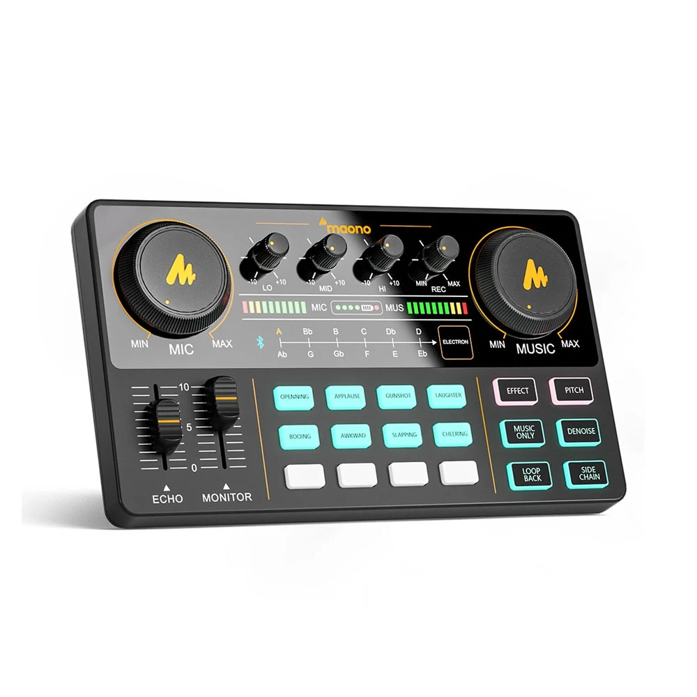Bộ Mixer & Soundcard MAONO AM200