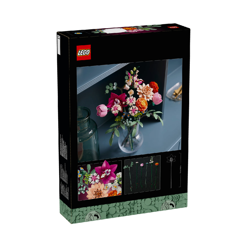Bộ Mô Hình LEGO BOTANICALS Pretty Pink Flower Bouquet Bó Hoa Đáng Yêu #10342