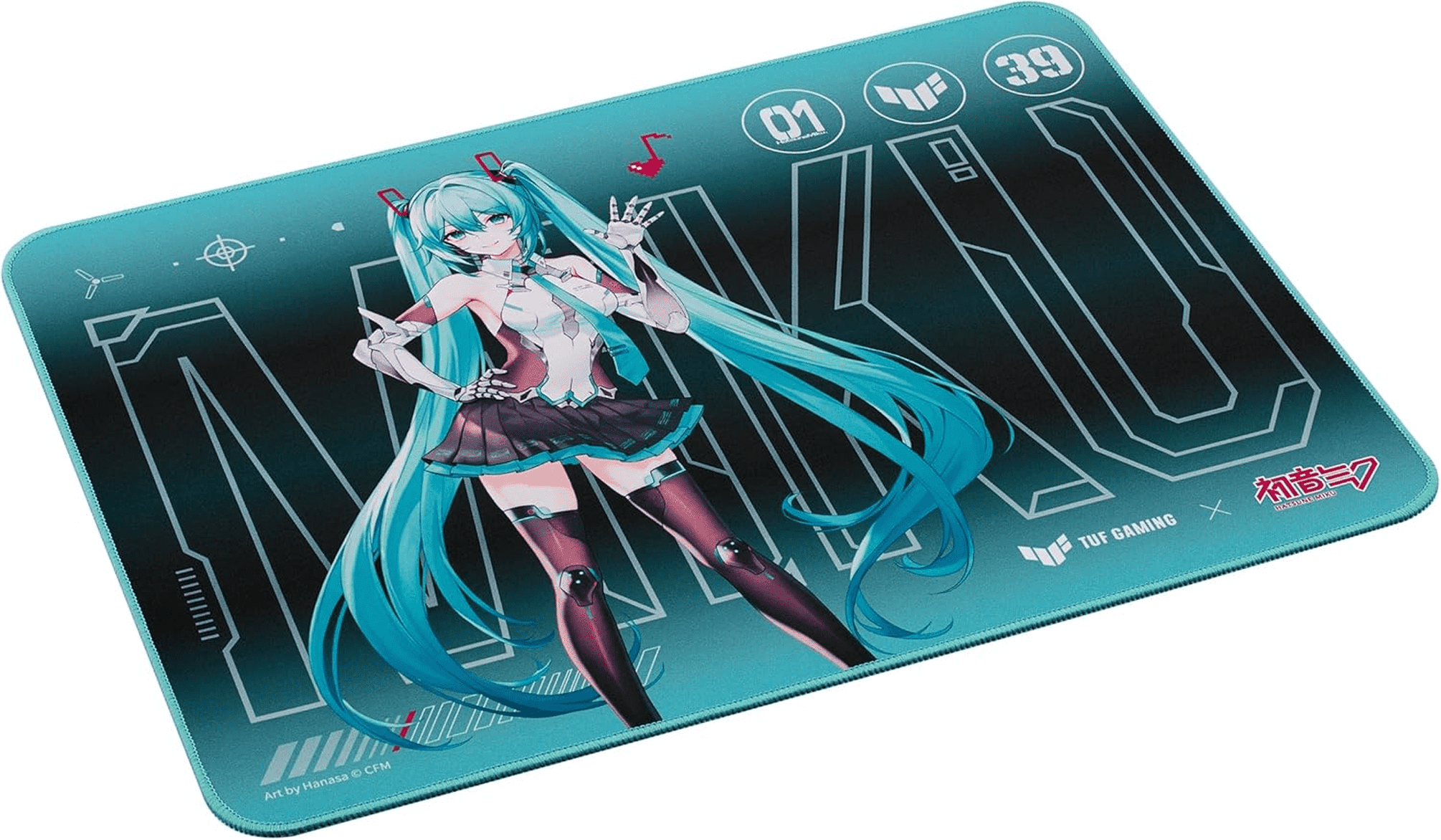 Bàn di chuột ASUS TUF Gaming P1 - Hatsune Miku Edition