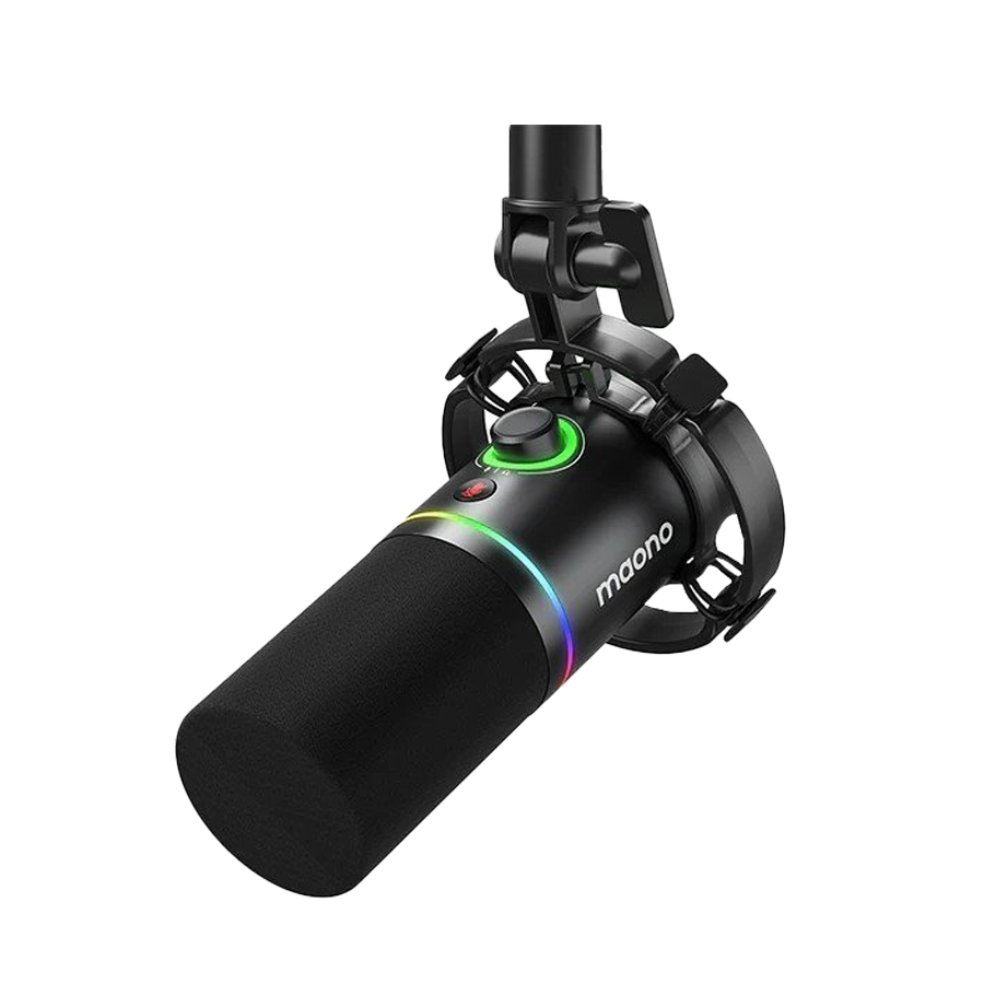 Mic thu âm MAONO PD200X USB/XLR Dynamic Microphone (Trắng | Đen)