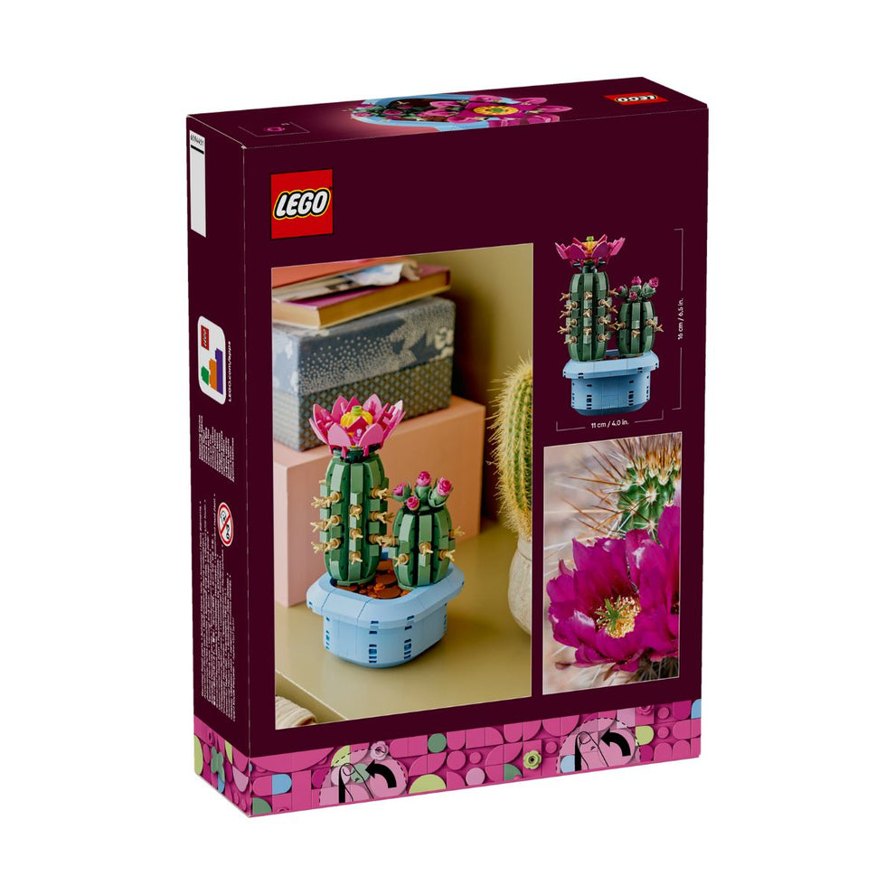 Bộ Mô Hình LEGO BOTANICALS Flowering Cactus Xương Rồng Nở Hoa #11509