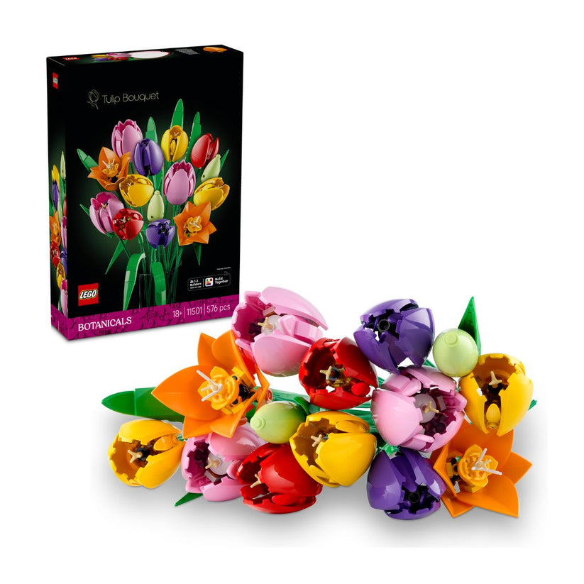 Bộ Mô Hình LEGO BOTANICALS Tulip Bouquet Bó Hoa Tulip #11501