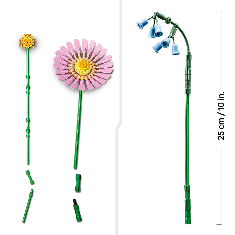 Bộ Mô Hình LEGO BOTANICALS Petite Sunny Bouquet Bó Hoa Nhỏ #10347