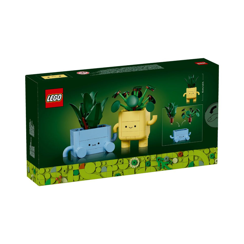 Bộ Mô Hình LEGO BOTANICALS Happy Plants Chậu Cây Vui Vẻ #10349