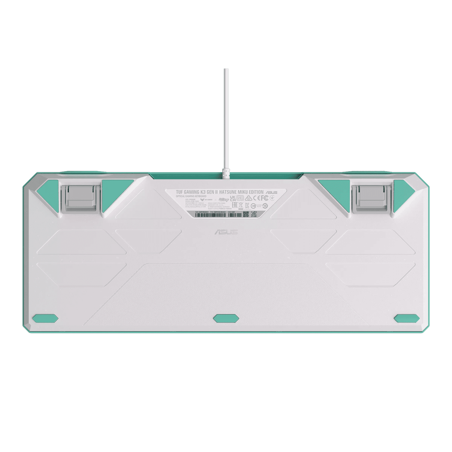 Bàn phím Gaming ASUS TUF Gaming K3 Gen II - Hatsune Miku Edition