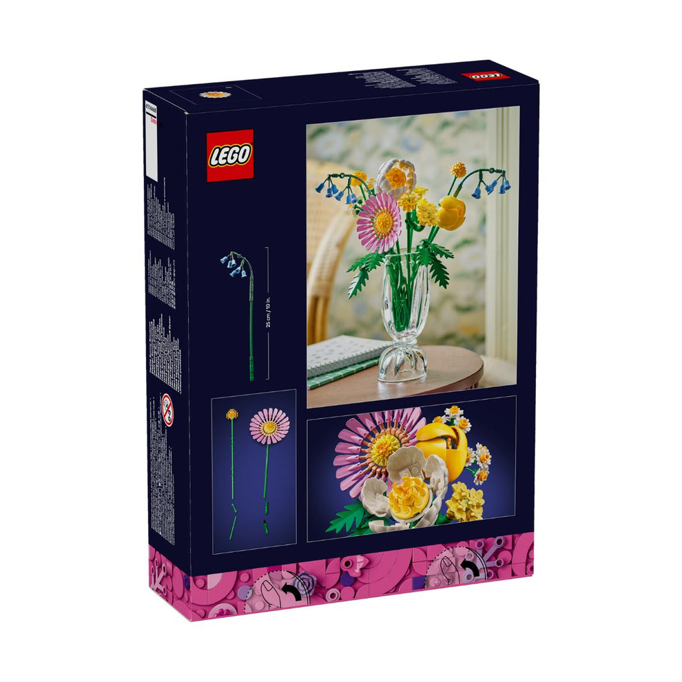 Bộ Mô Hình LEGO BOTANICALS Petite Sunny Bouquet Bó Hoa Nhỏ #10347