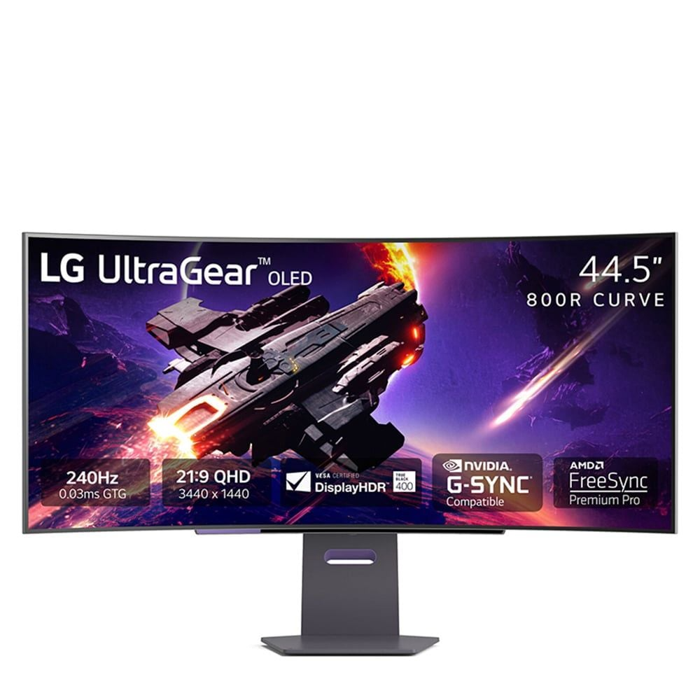 Màn hình cong Gaming LG 45GS95QE-B UltraGear 45inch OLED 2K 240Hz G-Sync