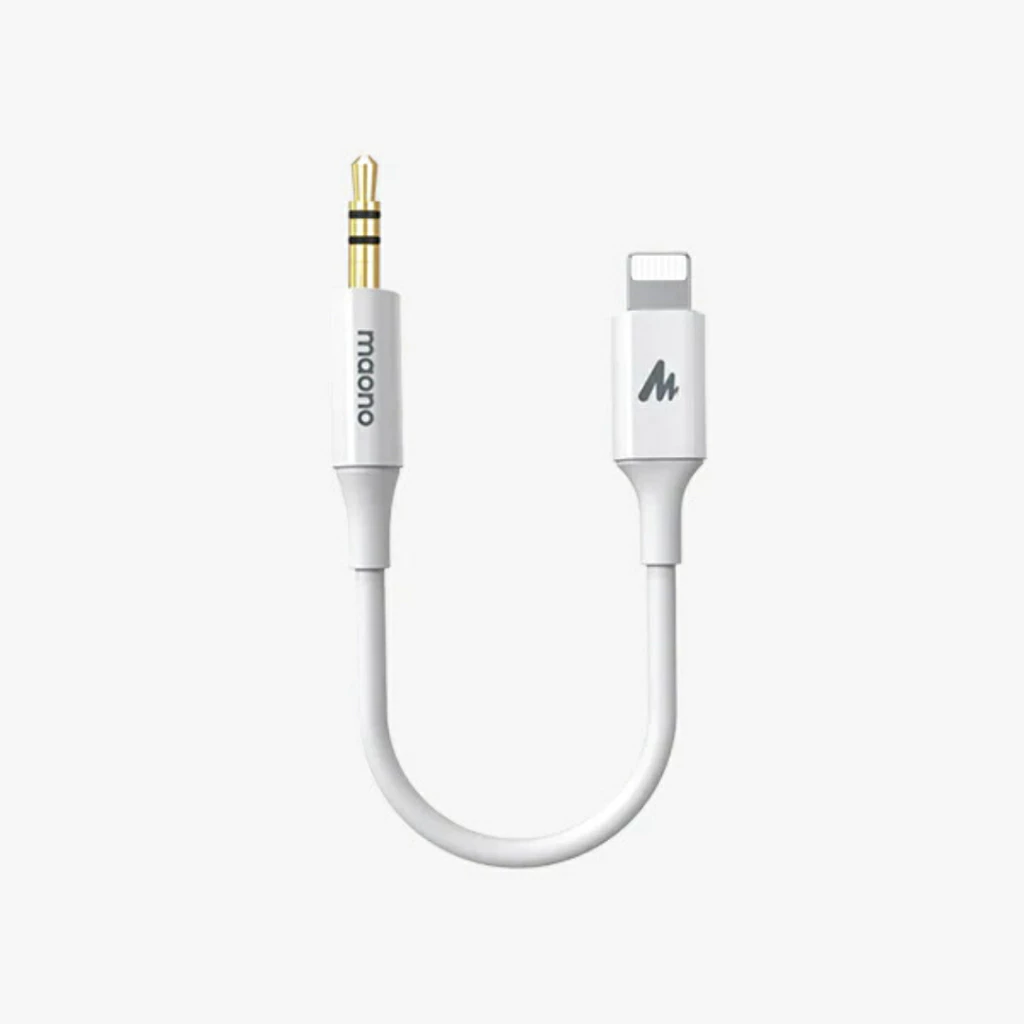 Cáp Chuyển Đổi OTG MAONO LA02 3.5mm to Lightning