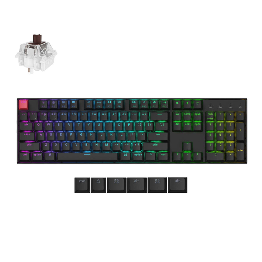 Bàn phím HE không dây Keychron K10 RGB (Keychron Sw)