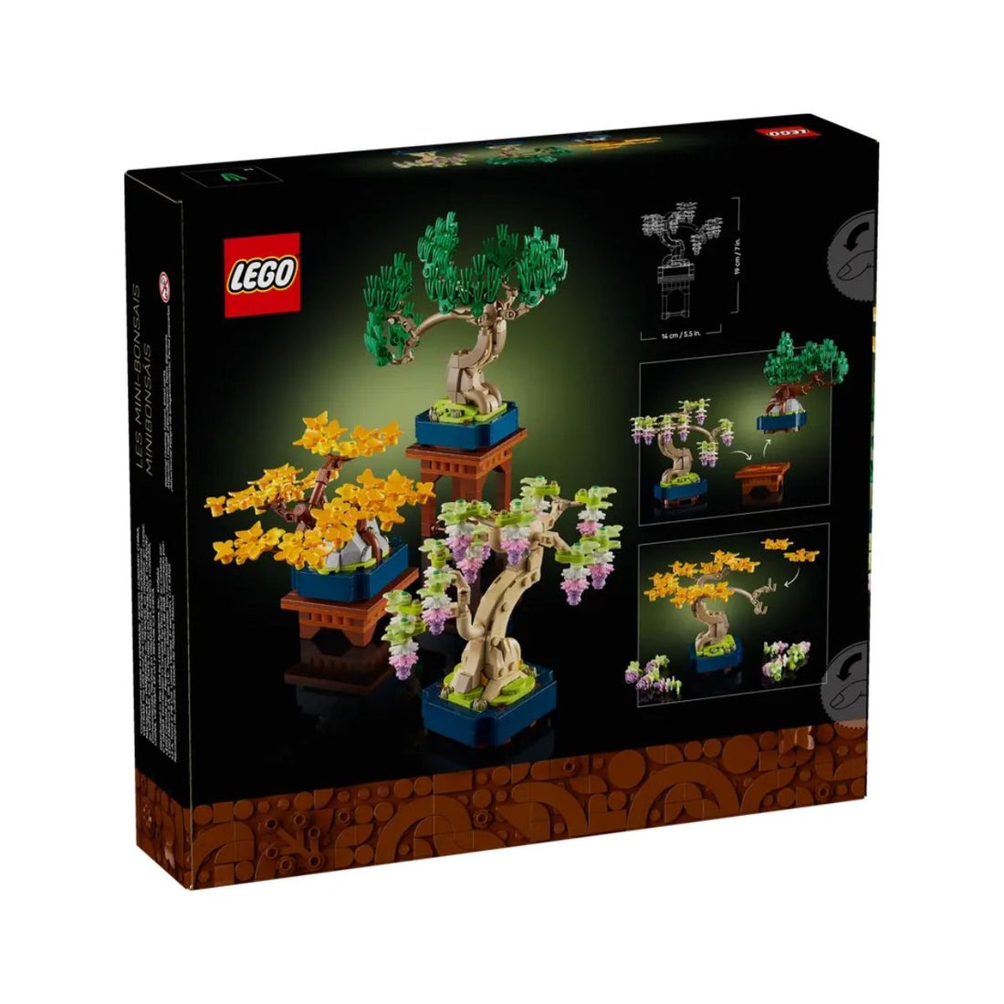 Bộ Mô Hình LEGO BOTANICALS Cây Bonsai Mini #10373