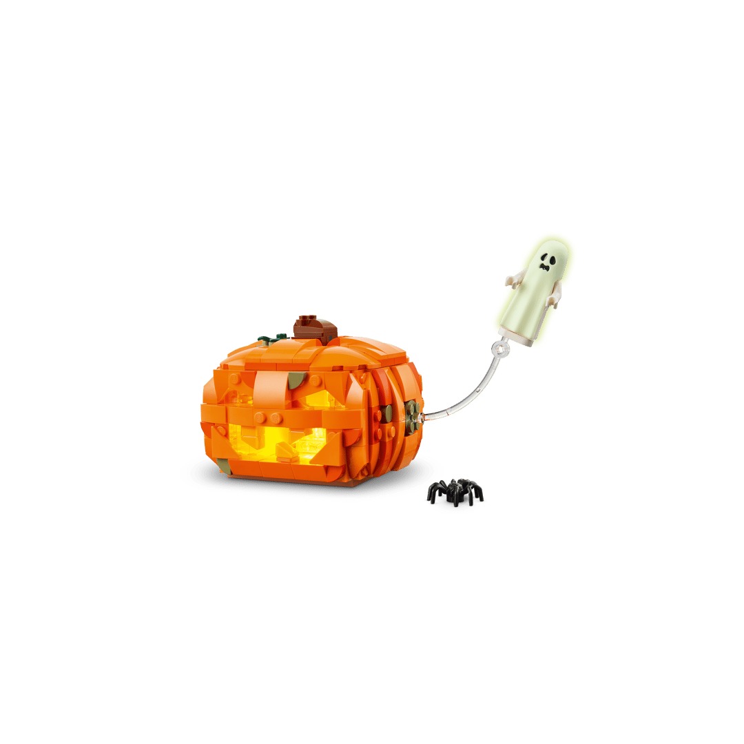 Bộ Mô Hình LEGO Halloween Pumpkin Lantern Phát Sáng #40872