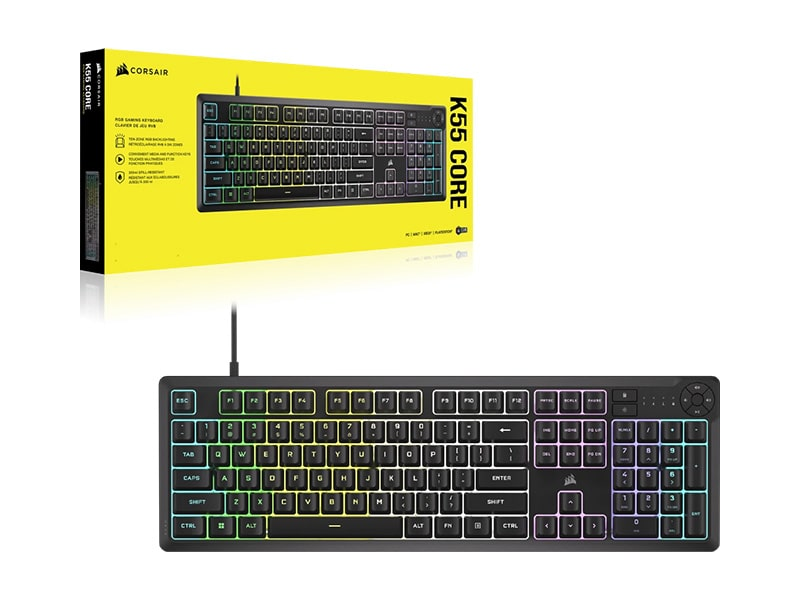 Bàn phím Corsair K55 CORE RGB