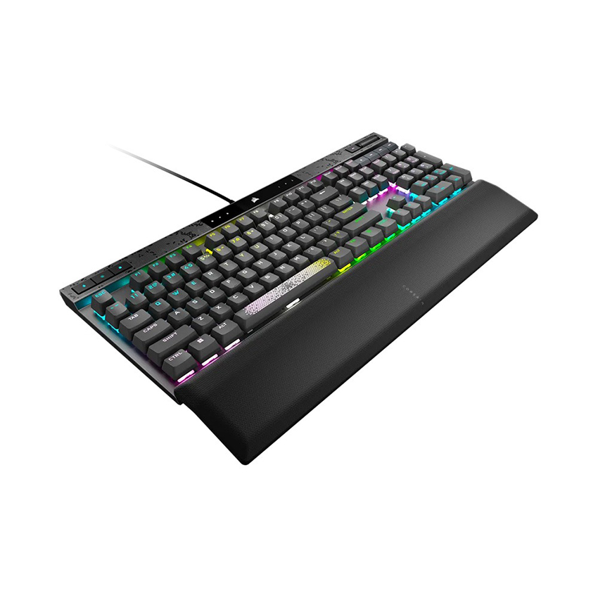 Bàn phím gaming có dây Corsair K70 MAX-BLK-MGX White-RGB