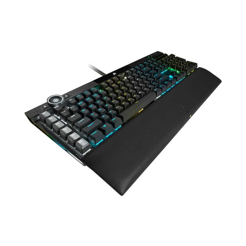 Bàn phím gaming có dây Corsair K100 BLK-RGB