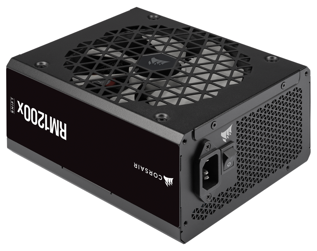 Nguồn máy tính Corsair RM1200x Shift ATX 3.1 & PCIe 5.1 - 80 Plus Gold - Full Modul