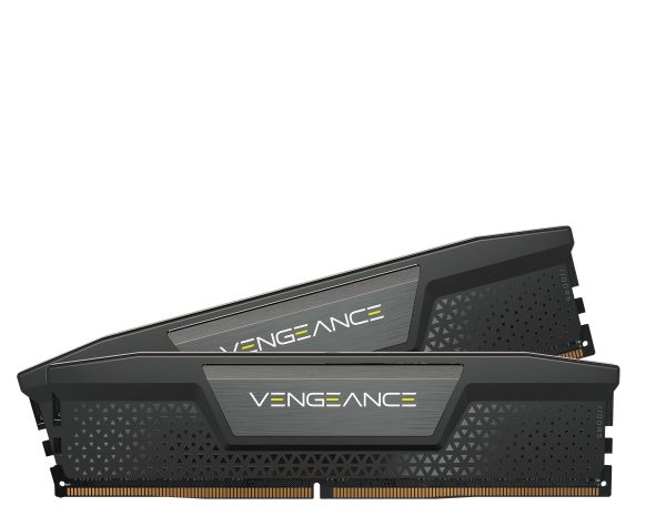 Bộ nhớ ram gắn trong Corsair DDR5, 5200MHz 64GB 2x32GB DIMM, Vengeance Black Heatspreader, C40, 1.25V