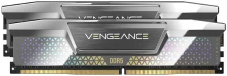 Bộ nhớ ram gắn trong Corsair VENGEANCE DDR5 CUDIMM 48GB (2x24GB) DDR5 8400MT/s, 1.40V, Intel XMP - Silver