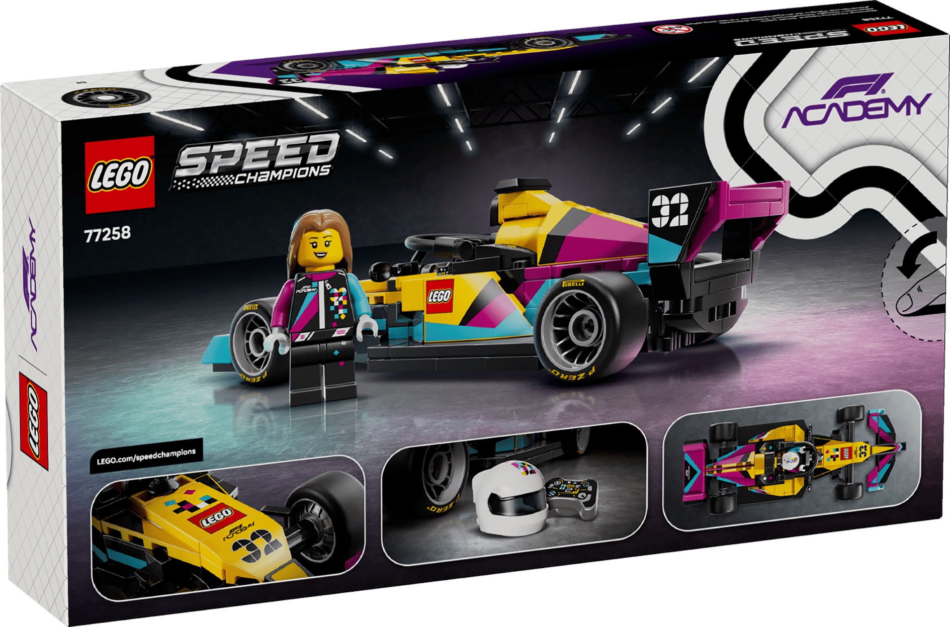Bộ Mô Hình Xe Đua F1 Academy™ Lego® LEGO SPEED CHAMPIONS #77258