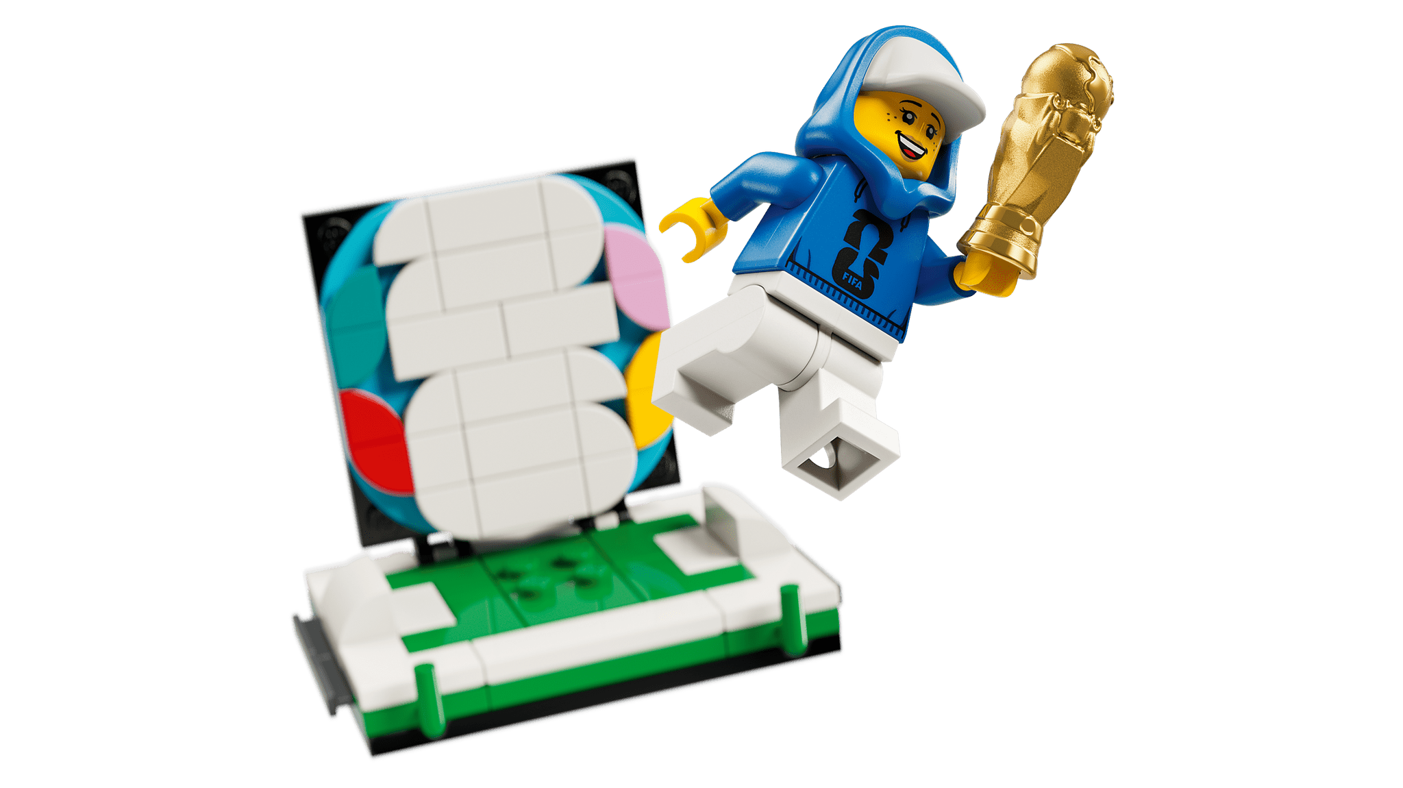 Mô Hình LEGO Cúp Vàng FIFA World Cup Official Trophy Chính Hãng (43020)