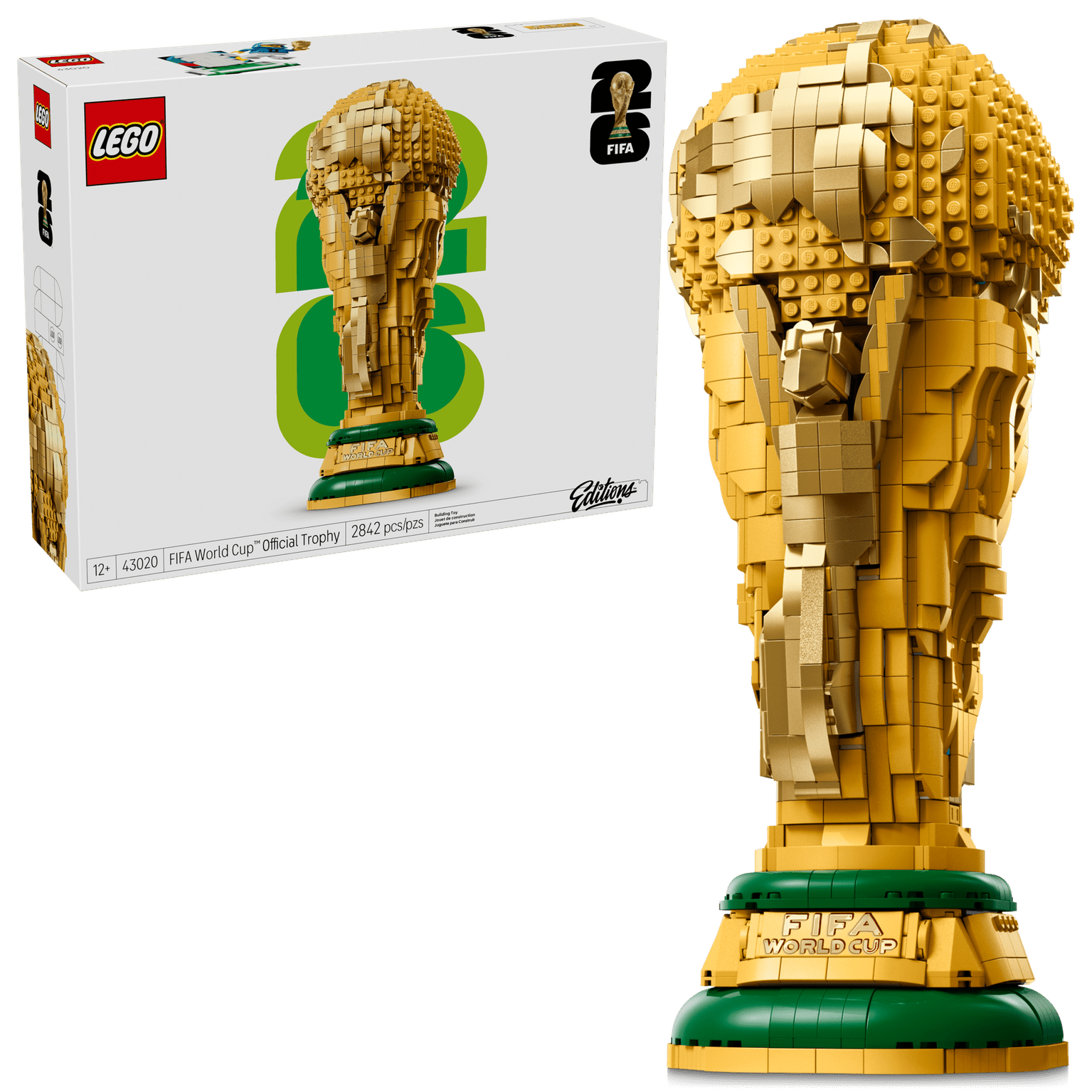 Mô Hình LEGO Cúp Vàng FIFA World Cup Official Trophy Chính Hãng (43020)