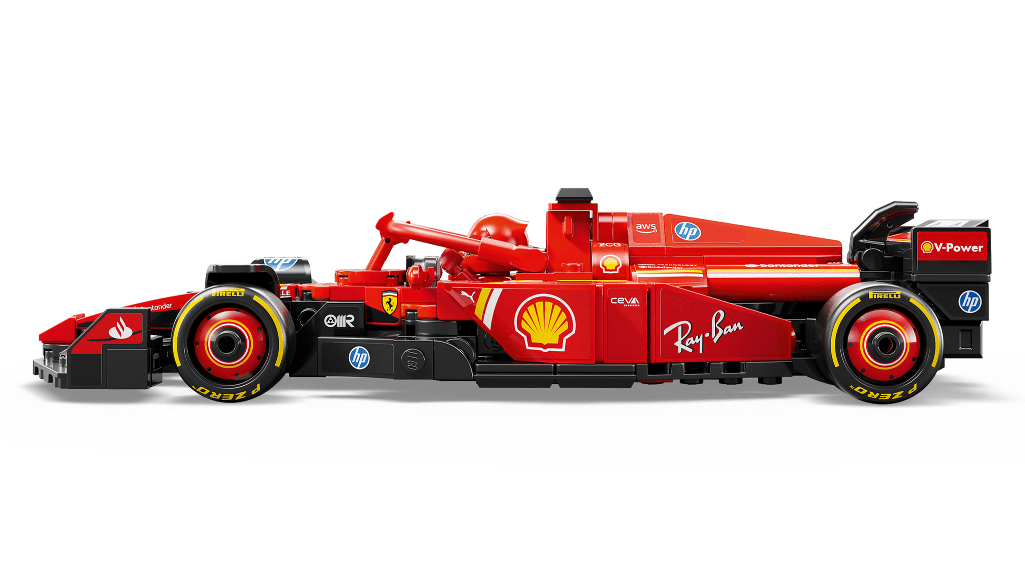 Bộ Mô Hình LEGO SPEED CHAMPIONS Ferrari SF-24 F1 #77242