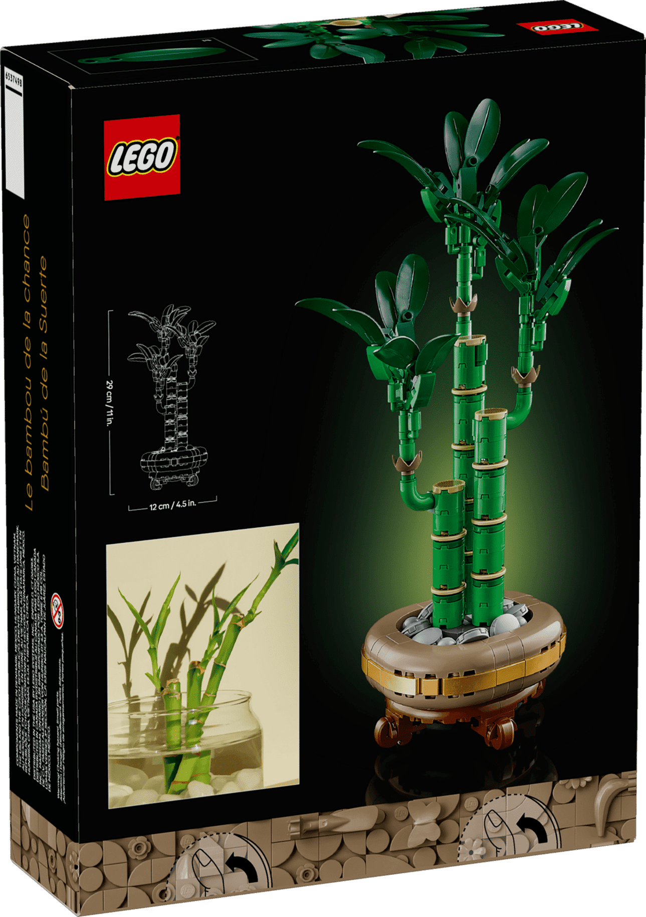 Cây Phát Tài May Mắn LEGO Botanicals Lucky Bamboo (10344)
