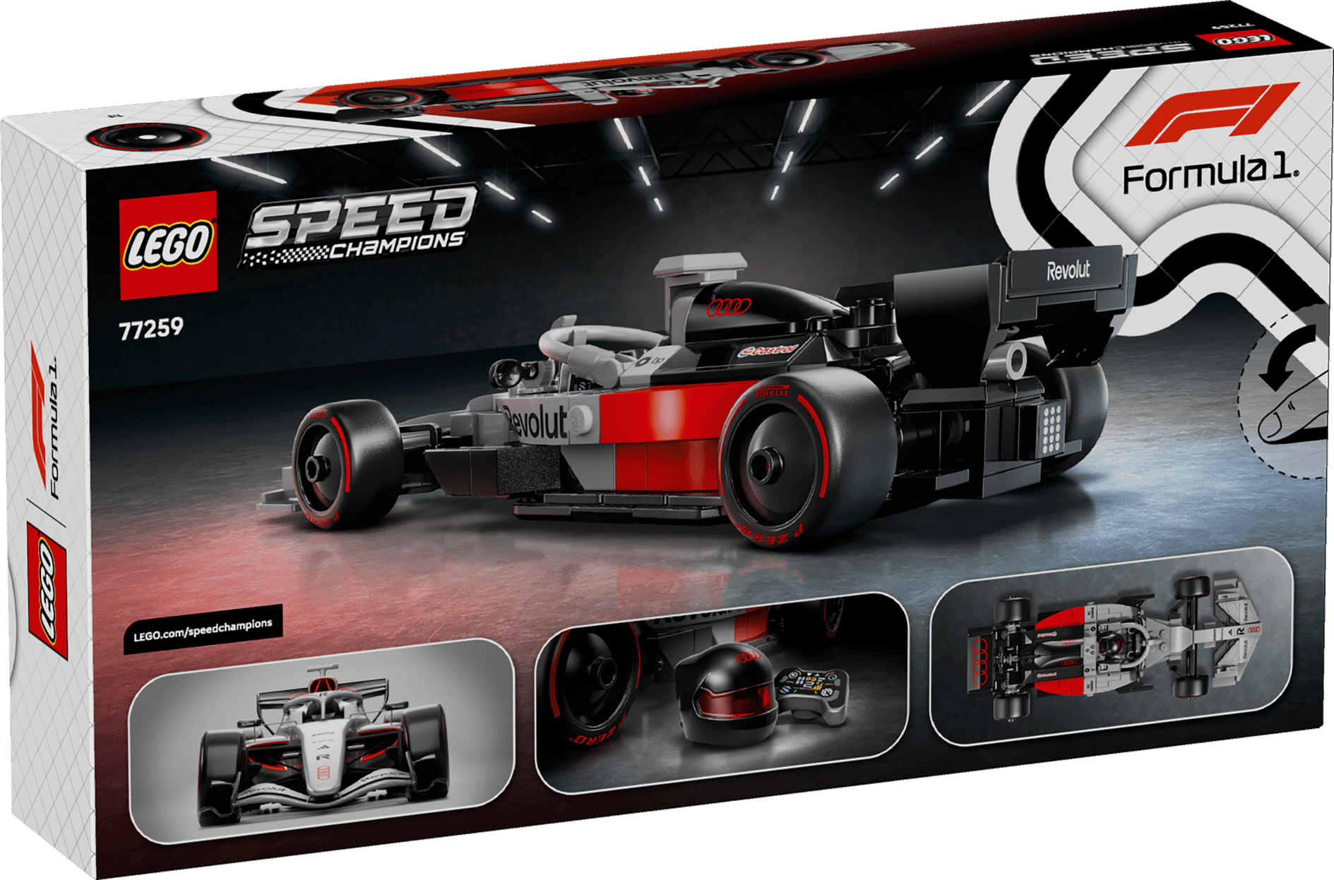 Đồ Chơi Lắp Ráp Xe Đua Audi F1 LEGO SPEED CHAMPIONS (77259)