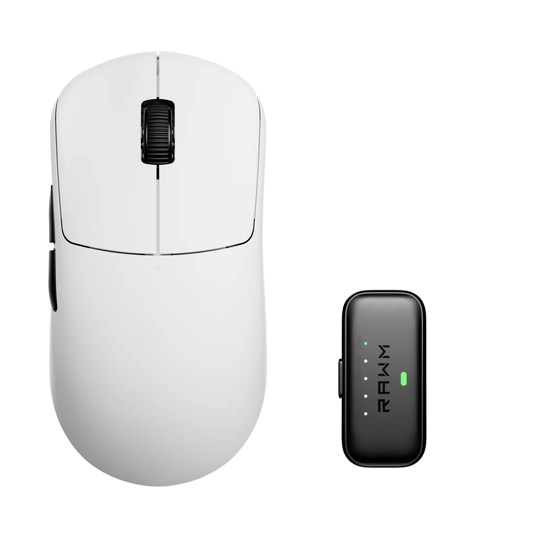 Chuột Gaming Không Dây RAWM Leviathan V4 - 55g, PAW3950, Dual 8K Polling Rate