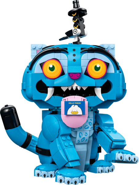 Bộ Mô Hình LEGO KPop Demon Hunters: Hổ Derpy Và Chim Sussie #72537