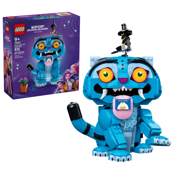 Bộ Mô Hình LEGO KPop Demon Hunters: Hổ Derpy Và Chim Sussie #72537