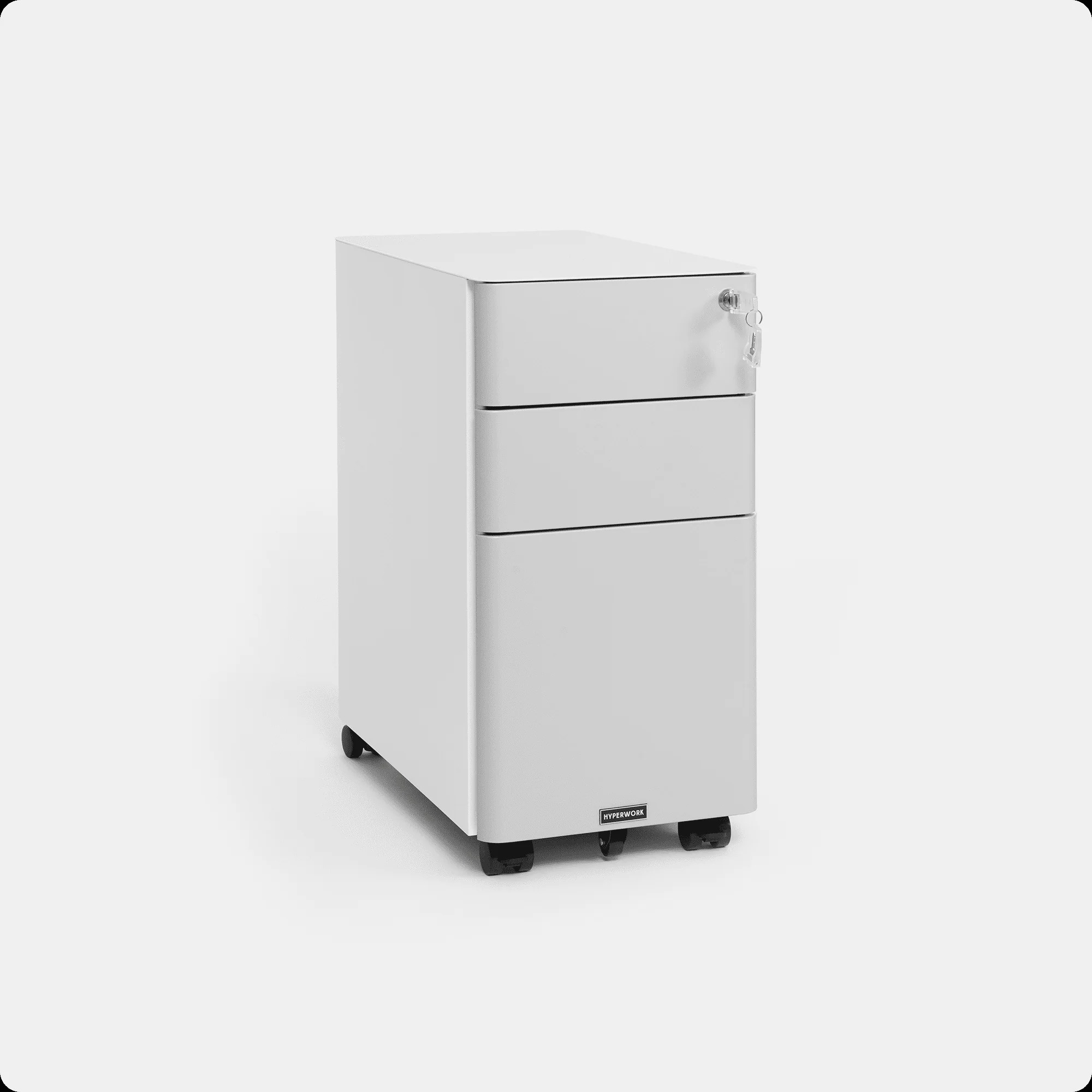 Tủ tài liệu thép di động HyperWork Ivy Slim