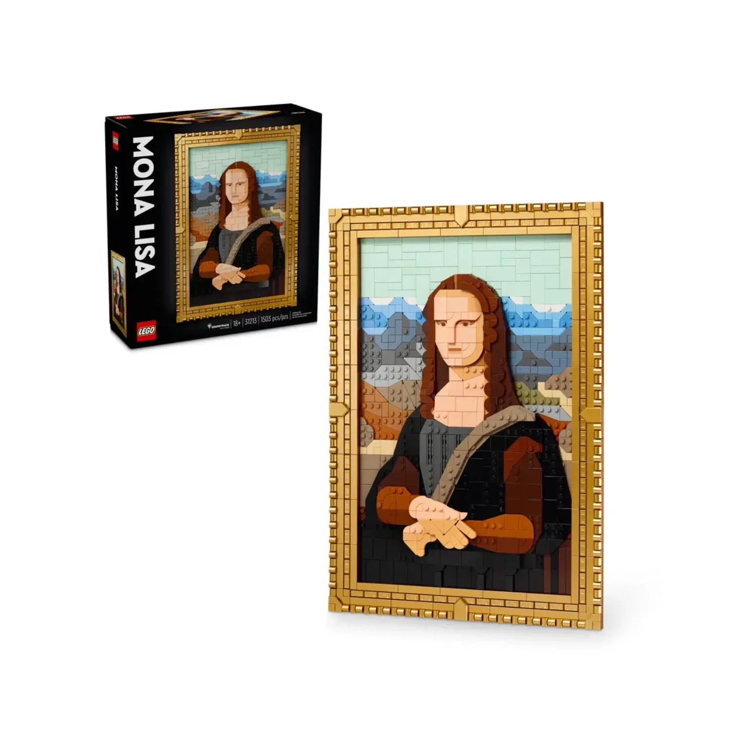 Bộ Mô Hình Tranh Mona Lisa LEGO ADULTS #31213