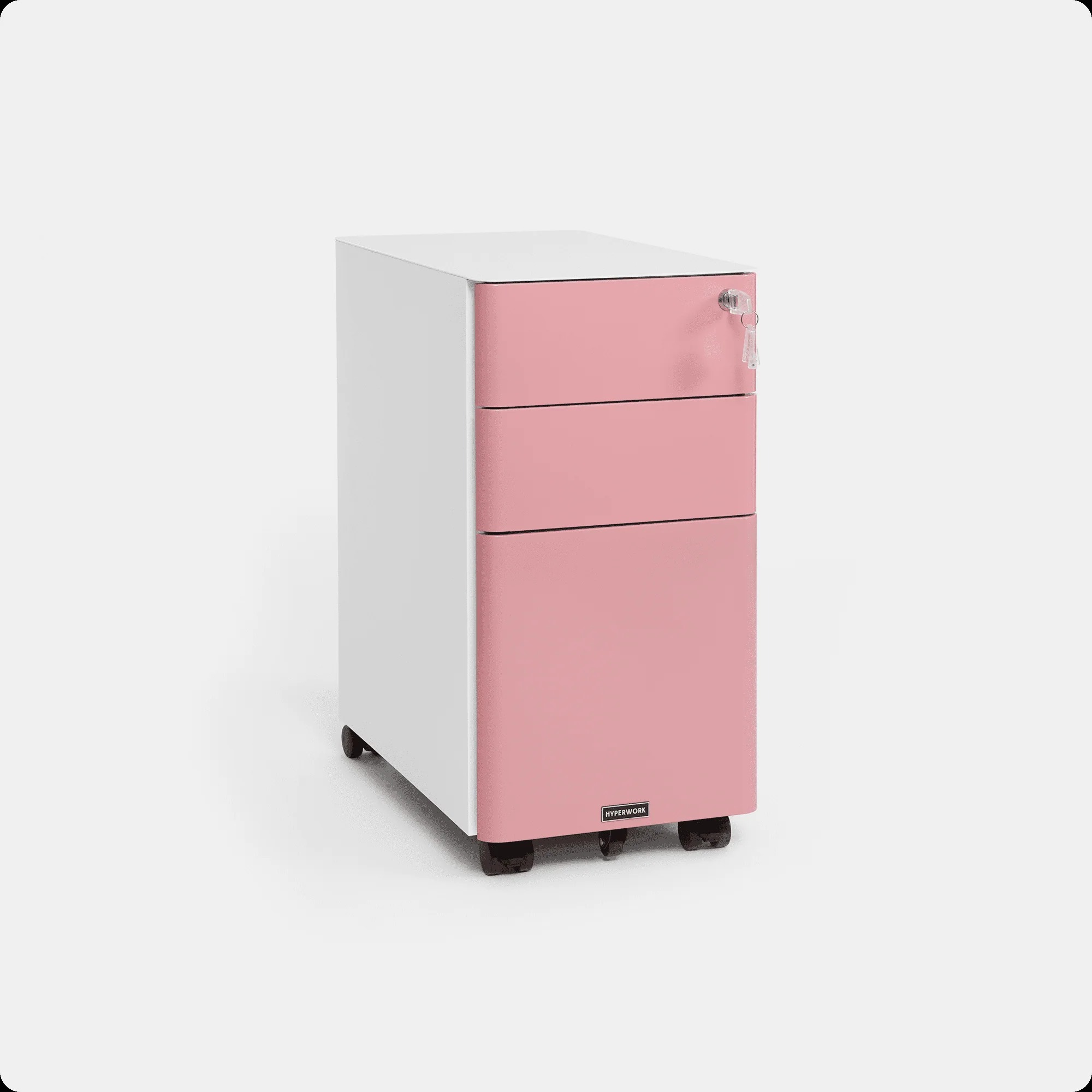 Tủ tài liệu thép di động HyperWork Ivy Slim