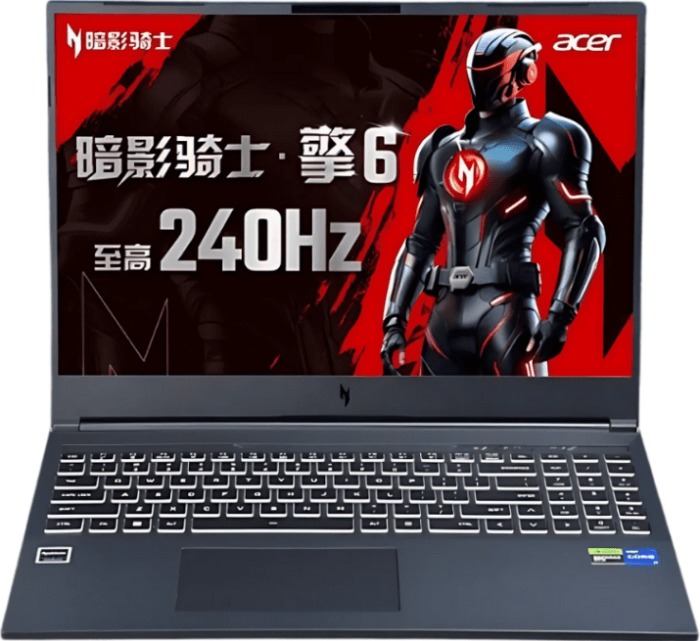 Laptop gaming Acer Shadow Knight 6 i7 14650HX RAM 16GB SSD 1TB RTX 4060 16" 2.5K 240Hz