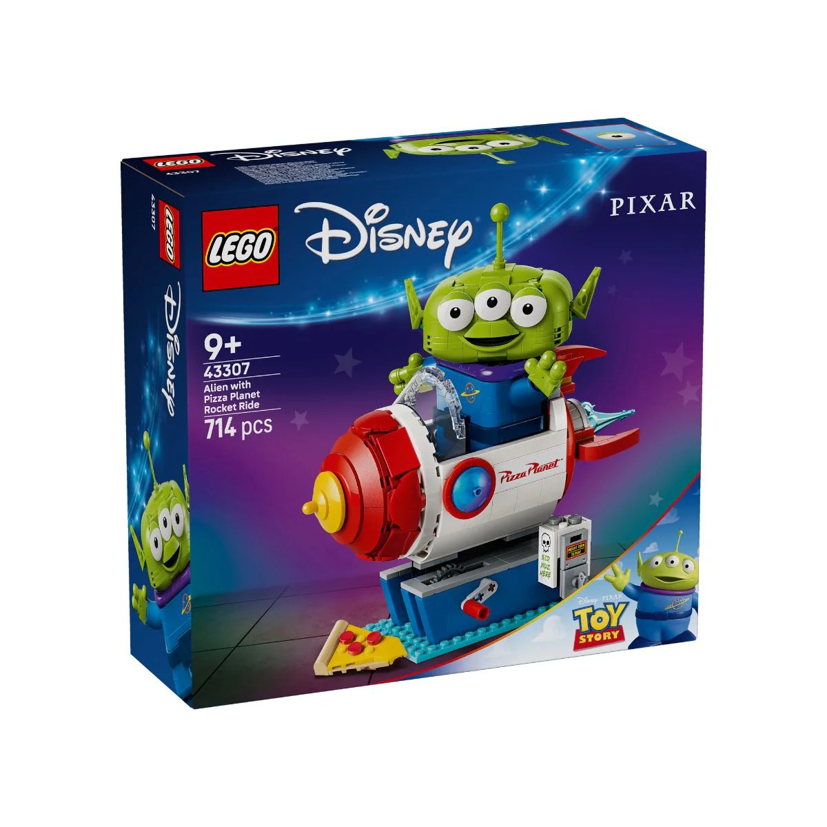 Bộ Mô Hình LEGO Alien Và Tên Lửa Pizza Planet LEGO DISNEY PRINCESS #43307