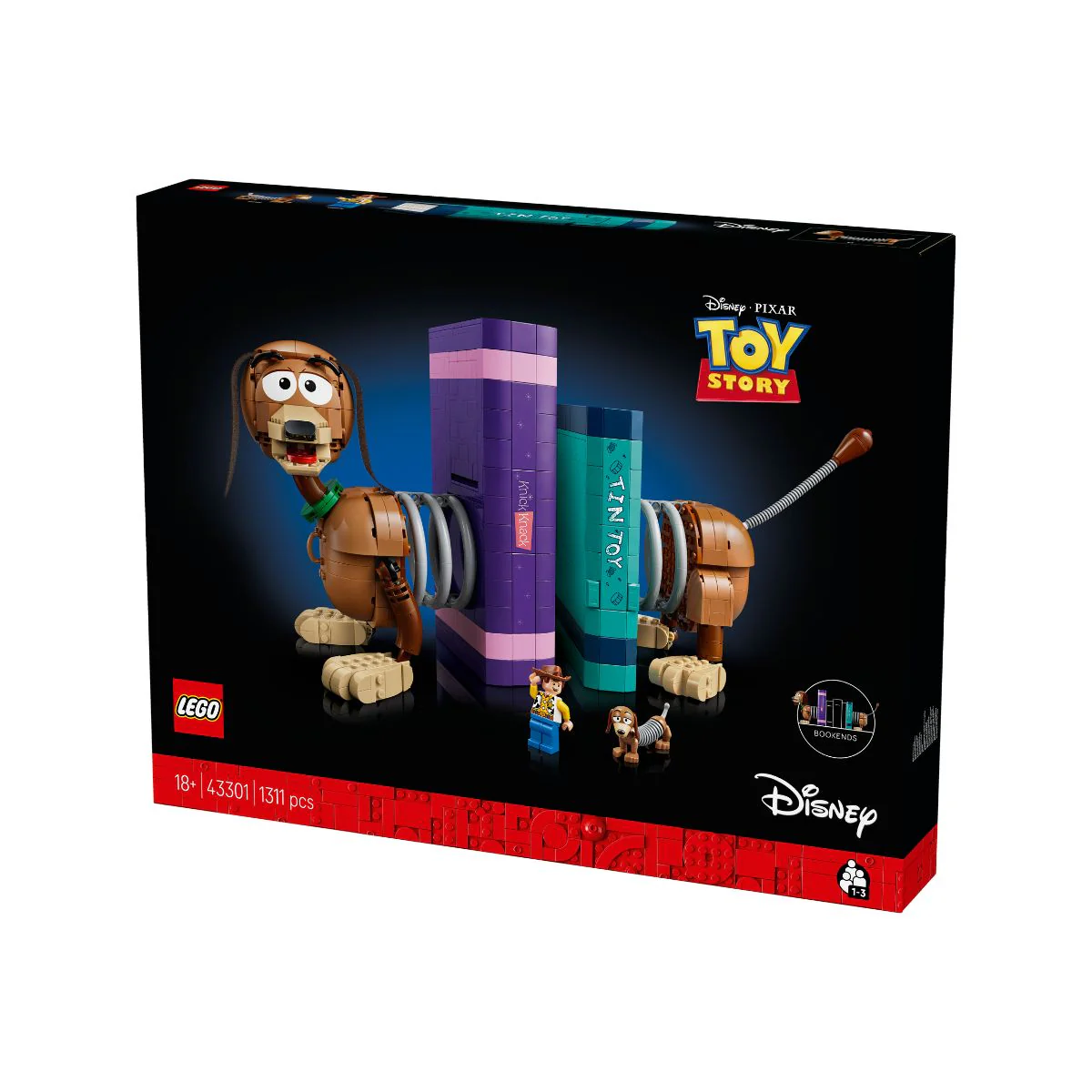 Bộ Mô Hình LEGO Chặn Sách Slinky Dog Toy Story LEGO DISNEY PRINCESS #43301