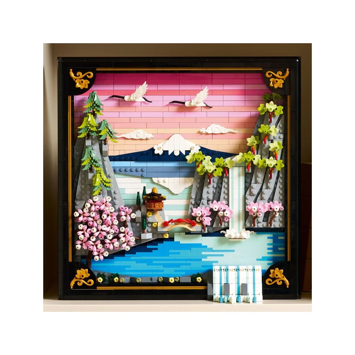 Bộ Mô Hình LEGO ART Khung Cảnh Hoa Anh Đào Nhật Bản #31218