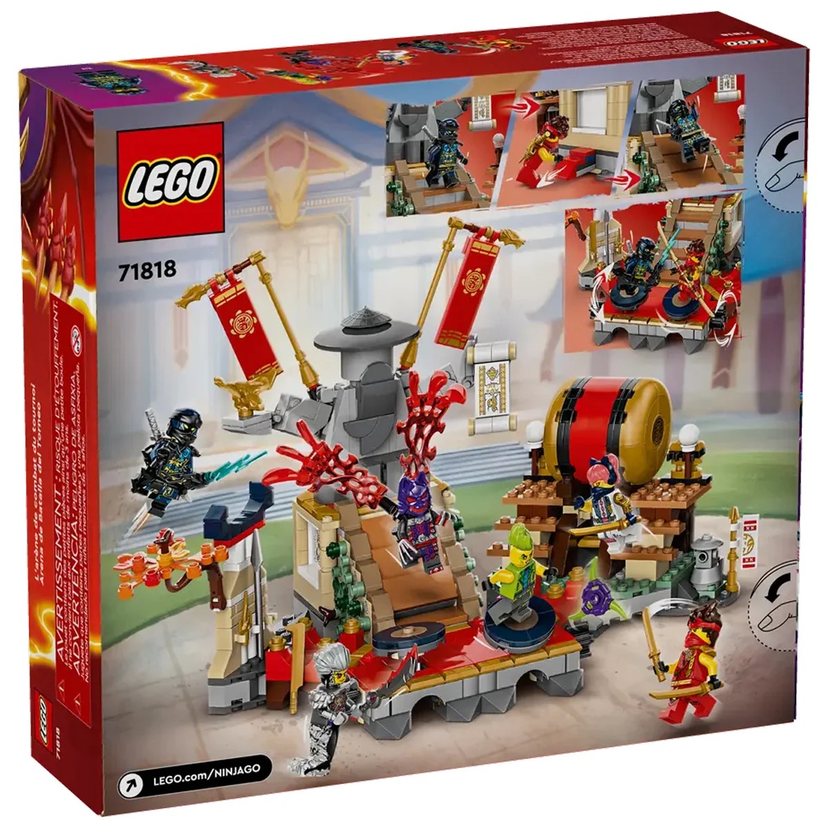 Bộ Mô Hình Đấu Trường Ninjago #71818