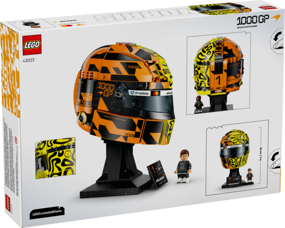 Bộ Mô Hình LEGO McLaren Mastercard F1® Team Lando Norris Helmet #43023