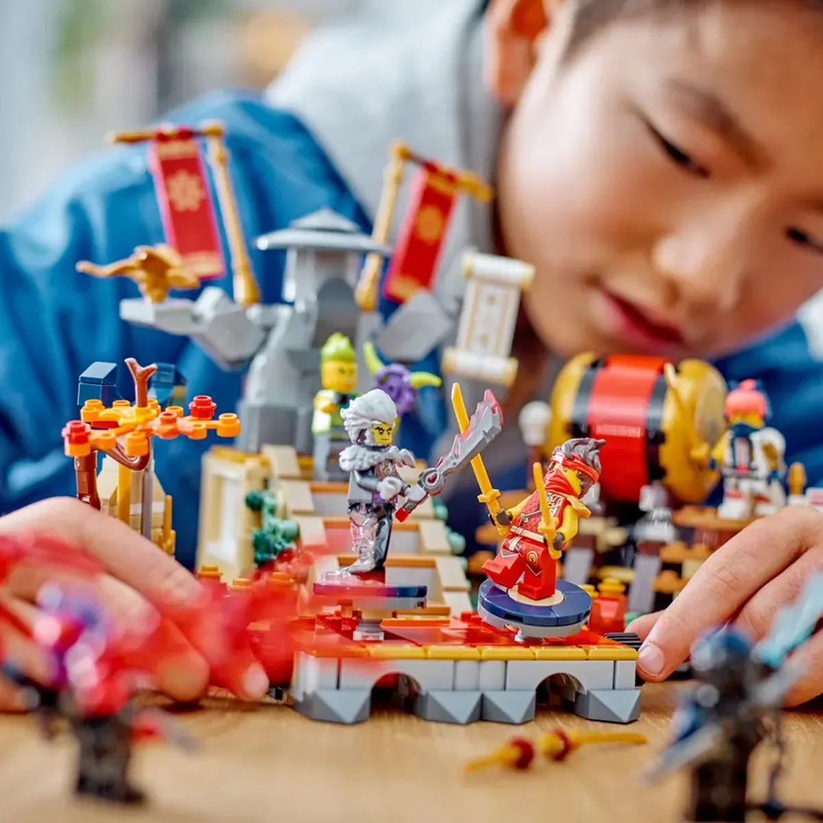 Bộ Mô Hình Đấu Trường Ninjago #71818
