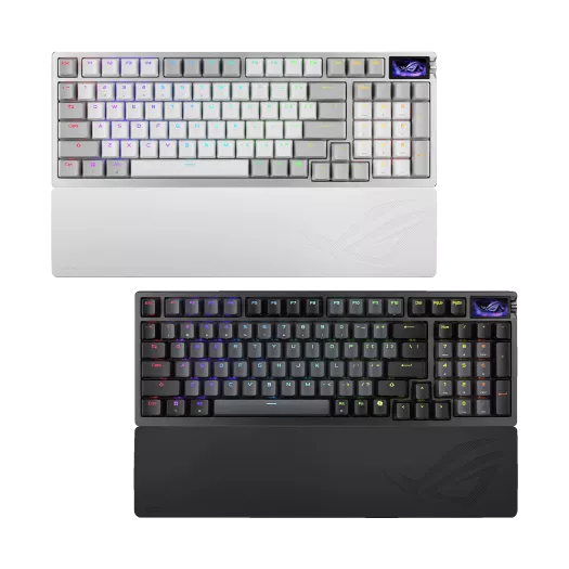 Bàn phím gaming Asus Rog Azoth 96 HE Lite (Đen/ Trắng)