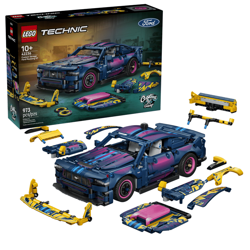 Bộ Mô Hình LEGO Technic Siêu Xe Độ Custom Garage Ford Mustang GT #42236