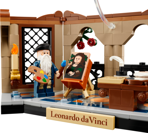 Bộ Mô Hình LEGO Tôn Vinh Leonardo Da Vinci #40902
