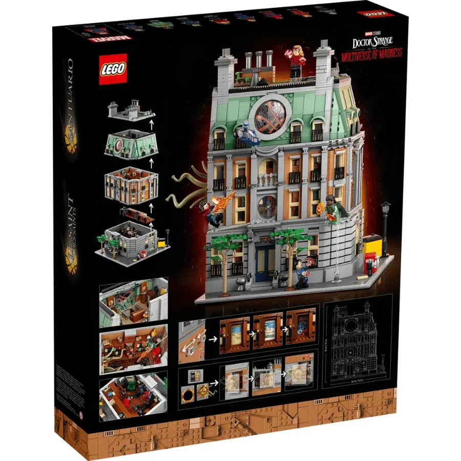 Bộ Mô Hình LEGO Marvel  Sanctum Sanctorum #76218