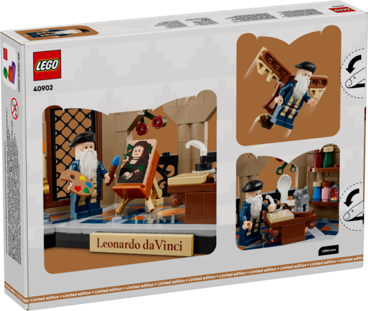 Bộ Mô Hình LEGO Tôn Vinh Leonardo Da Vinci #40902