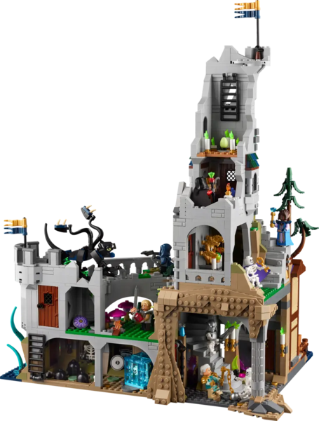 Bộ Mô Hình LEGO Ideas Dungeons & Dragons Red Dragon's Tale #21348