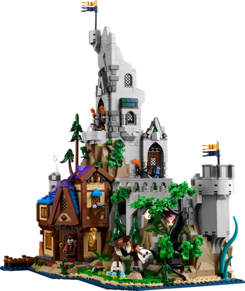 Bộ Mô Hình LEGO Ideas Dungeons & Dragons Red Dragon's Tale #21348