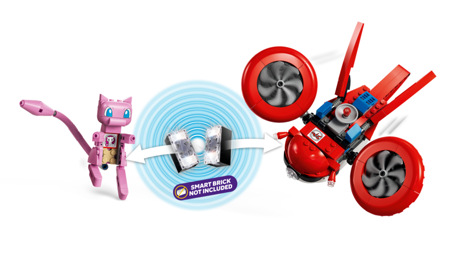 Bộ Mô Hình  LEGO Truy Tìm Sinh Vật Huyền Thoại Mew #72161