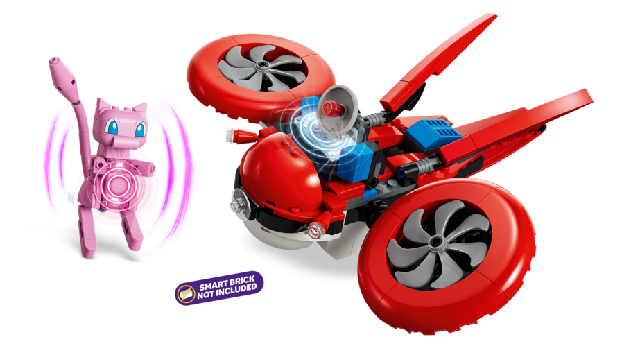 Bộ Mô Hình  LEGO Truy Tìm Sinh Vật Huyền Thoại Mew #72161